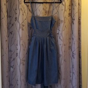 Light denim summer dress